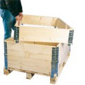 Rehausse palette bois 1200 x 800 x 200 mm Optimisez le stockage et le transport