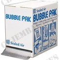 Boîte carton distributrice film papier bulle 30 x 50 pour emballage envoi de lot